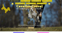 Desktop Screenshot of cavaliercorral.com